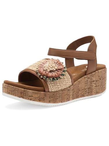 Ara Rimini Sandale Femme nu-pieds confortables et légers pour l'été