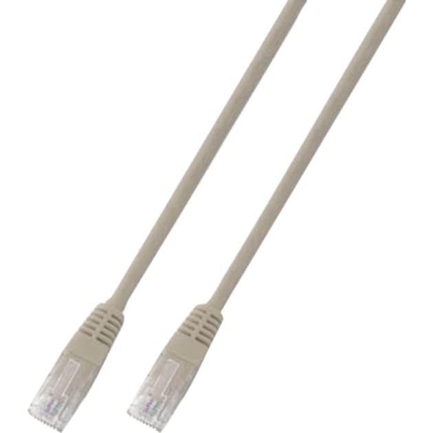 EFB-Elektronik 10m Cat6 Patch câble de réseau U/UTP (UTP) Gris - Câbles de réseau (10 m, Cat6, U/UTP (UTP), RJ-45, RJ-45, Gris)