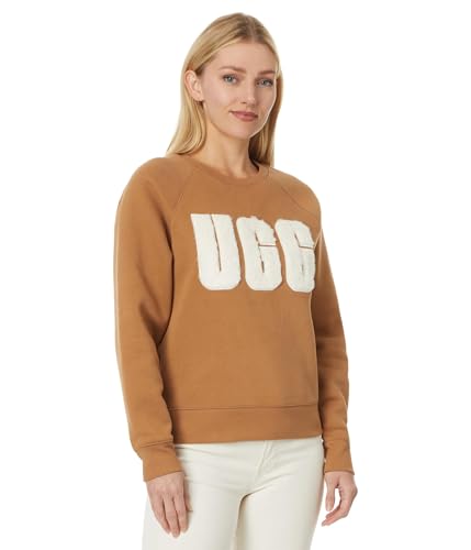 Image of UGG Women's Madeline Fuzzy Logo Crewneck