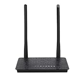 Demeras Router Wi-Fi Router 4-Port 300M Wireless Internet Router High-Speed Long-Distance Transmission(U.S. regulations)