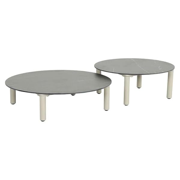 OUTLIV. Lounge Set Tobago 5-teilig Taupe Sand
