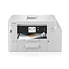 Brother INKvestment 4555 Wireless Color Inkjet All-in-One Printer with 2.7” Color Touchscreen and 2 Paper Trays | Includes Refresh Subscription Trial(1) (MFC-J4555DW)