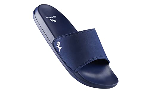 Image of Neeman's Eco Slides for Men | Open Toe Indoor Outdoor Slippers for Boys | Natural Rubber and Recycled Materials| Anti Skid Durable | Lightweight and Comfort Flip Flops