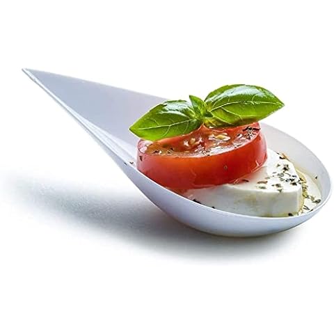 DLUX Cucharitas Aperitivo - Vasitos Plástico para Postres Cover