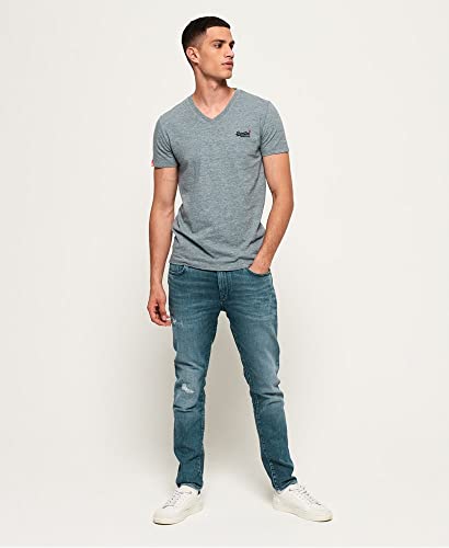 Superdry Orange Label Vintage Embroidery Vee Tee