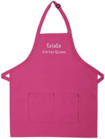 Made in the USA Personalized Embroidered Premium Adult Apron for