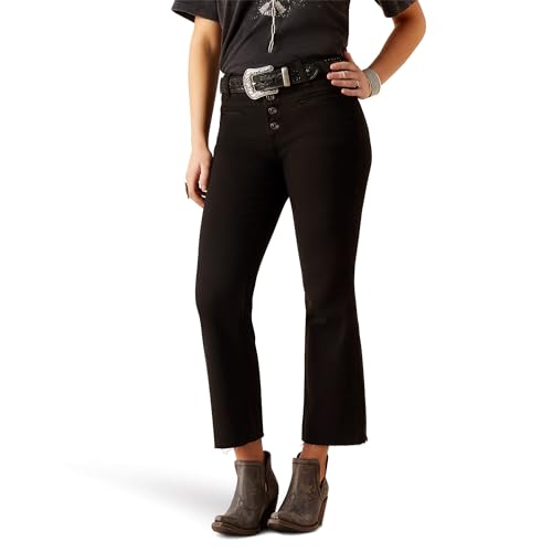 Jean Ariat Jazmine Kick FLR en denim brique extensible et ajusté
