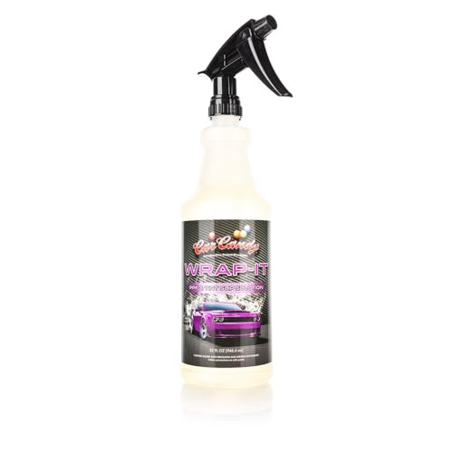 CarCandy - Wrap It - PPF & Window Tint Slip Solution - Prevents Premature Bonding - Extended Handling Time - Safe on All Adhesives - 32oz Concentrate