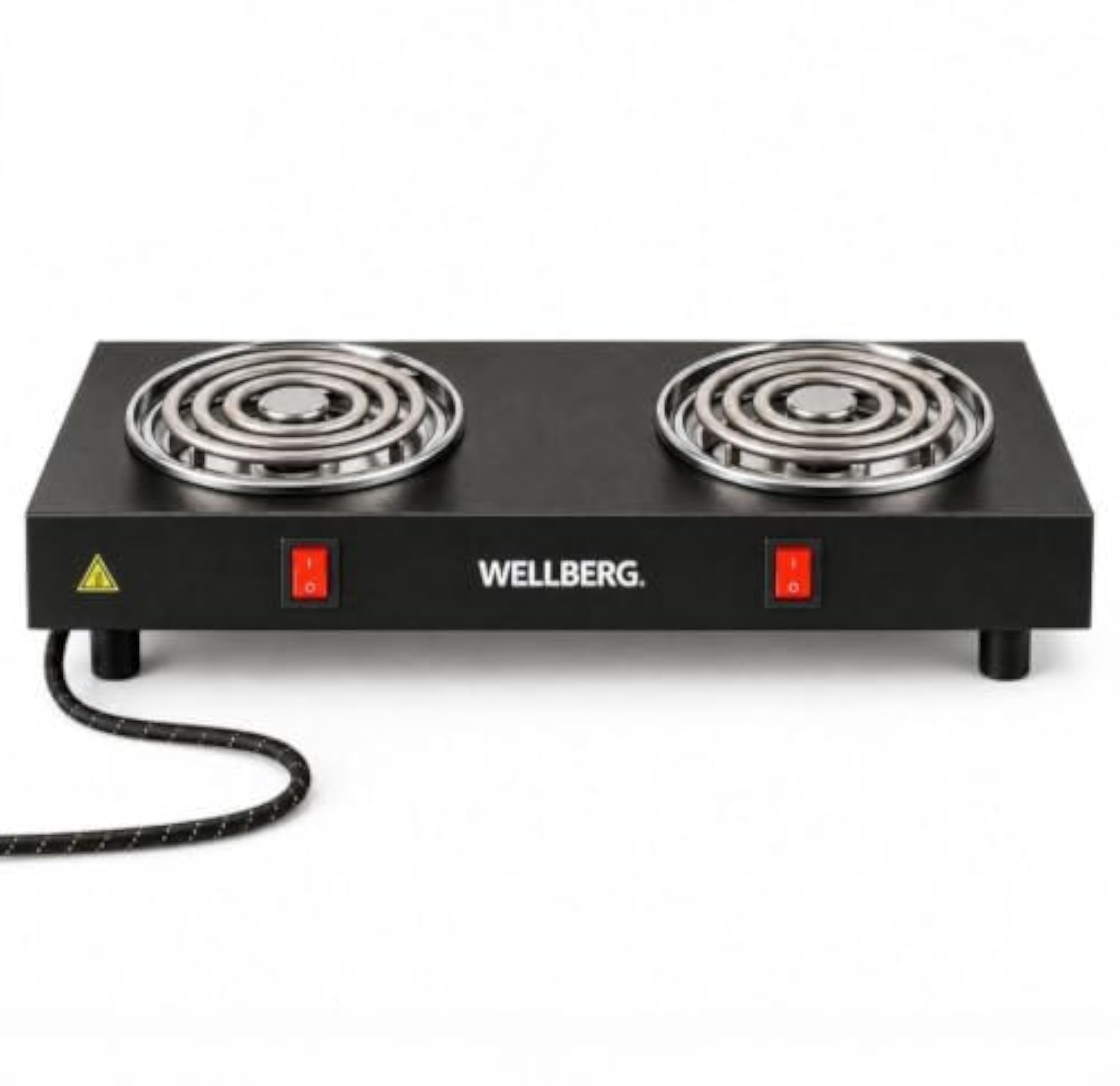 Double Electric Hot Plate 2000W Dual Burner Stove, Portable