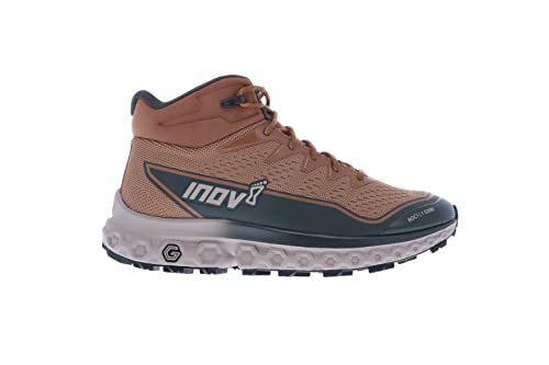 Inov 8 ROCFLY G 390   Zapatillas de correr para hombre, bronceado/marrón topo, 43 EU