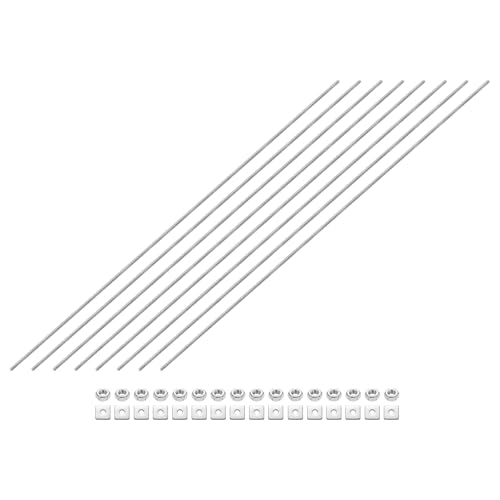 uxcell 8 S˂bh M3-0.5 Xbhsb` 450mm XeXX`[ Ep S˂X^bh ibgƃbV[t NvAnK[AU{gp