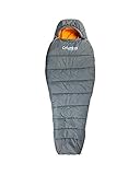 Saco de dormir montañismo, alpinismo y trekking unisex adulto
