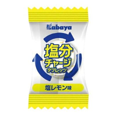 Amazon.co.jp: カバヤ 塩分チャージタブレッツ 塩レモン 81g×12個