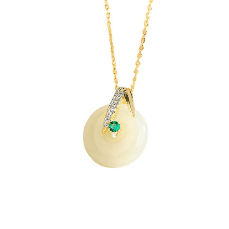 Collier pendentif personnalisé feuille de bambou en argent pur S925 plaqué or