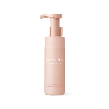 Super Aqua Bubble Foam Cleanser - pH 5.5 Mildly Acidic Korean Face Wash Gentle Vegan Micro-Bubble Cleansing for Makeup Removal & Deep Hydration, 5.07 fl. oz.