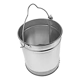 Structure étanche : ce seau à eau est doté d'une conception étanche, garantissant l'absence de gaspillage d'eau lors du remplissage, pour une efficacité accrue. seau de lavage de voiture, seau à glace en métal