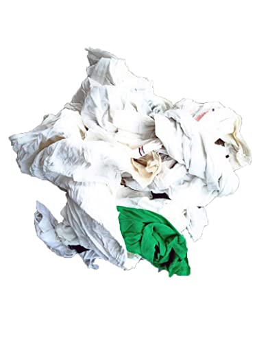 Image of Calibre - Waste Cotton Cloth,Waste Cloth,chindi,Cotton Waste Cloth,Cleaning dusting Cloth for Wiping Hands,Machines,Kitchen & Household General use (3 kg).
