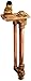 Woodford 67C-8-BR Model 67 Wall Hydrant, 8-Inch, C Inlet, Rough Brass