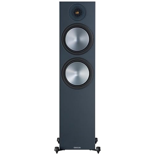 Monitor Audio Bronze 500 6g Par de Caixas Acústicas Torre 2,5-vias para Home Theater Preto