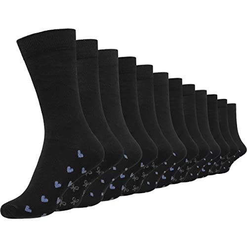 Chaussettes noires homme en coton de qualité supérieure, lot confortable à rayures fines