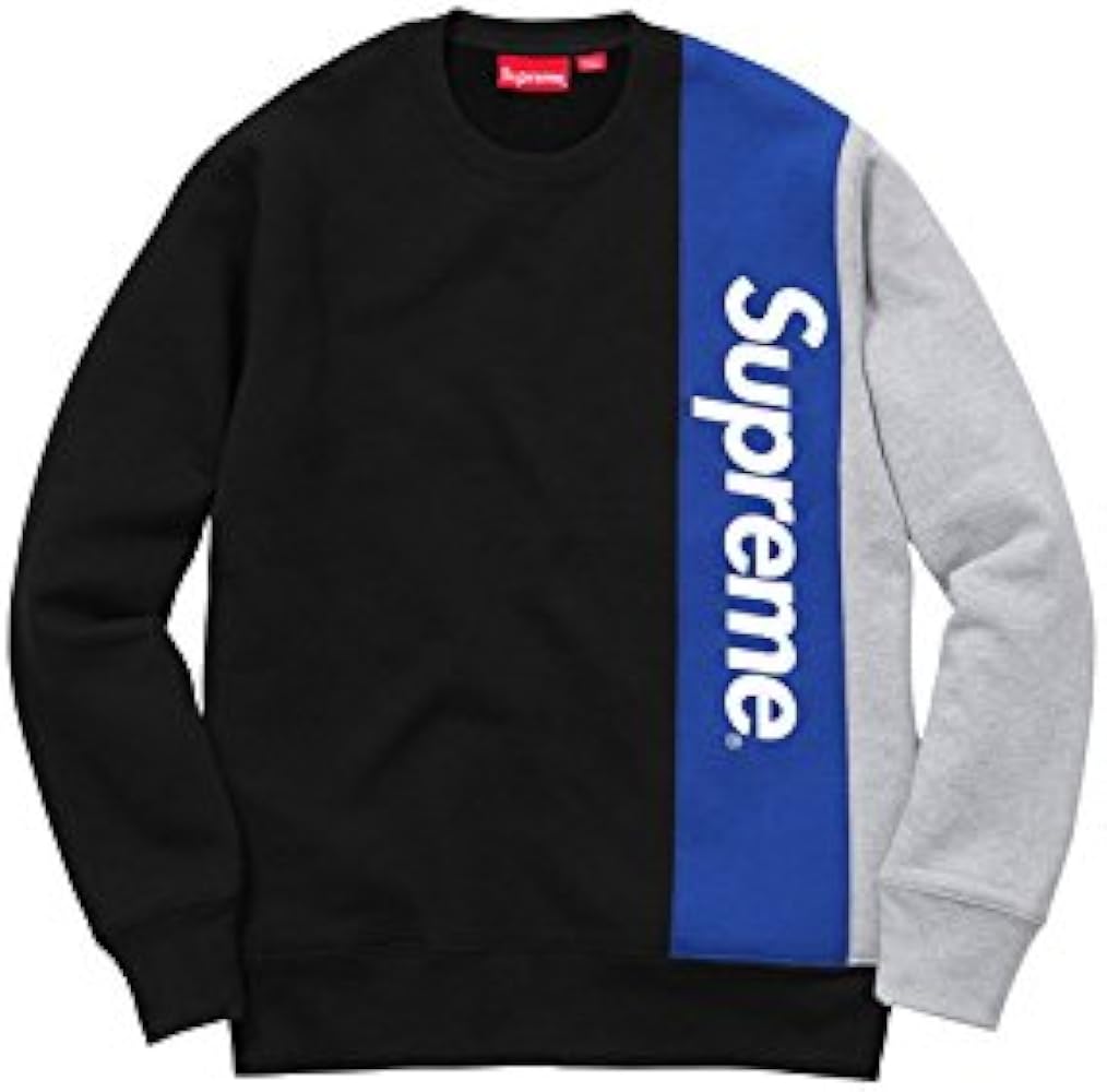 Amazon.co.jp: [シュプリーム] Panelled Crewneck 2016 S/S[Black