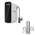 Waterdrop TSU + AP13 Under Sink Water Filter and Refrigerator Water Filter 2-in-1 3-Stage Tankless Undersink Water Filtration with Faucet, Smart Panel Buddle