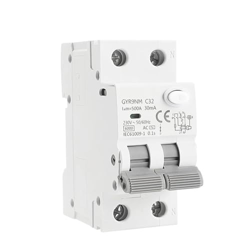 Disjoncteur magnétique type AC protège votre maison des fuites et surcharges