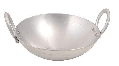 RJ kitchenware Store Aluminium kadhai Premium Range of Aluminum Kadhai Deep Kadai | Non Induction Kadai | Non Stick Kadai | Deep Cooking (12 Litter) (B0D8YGTC5H) Amazon Price History, Amazon Price Tracker