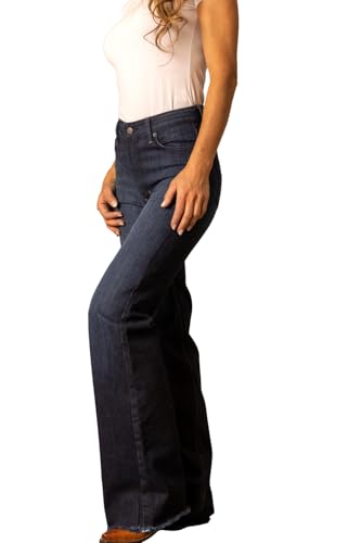 Kimes Ranch Women’s Olivia Dark Wash High Rise Wide...