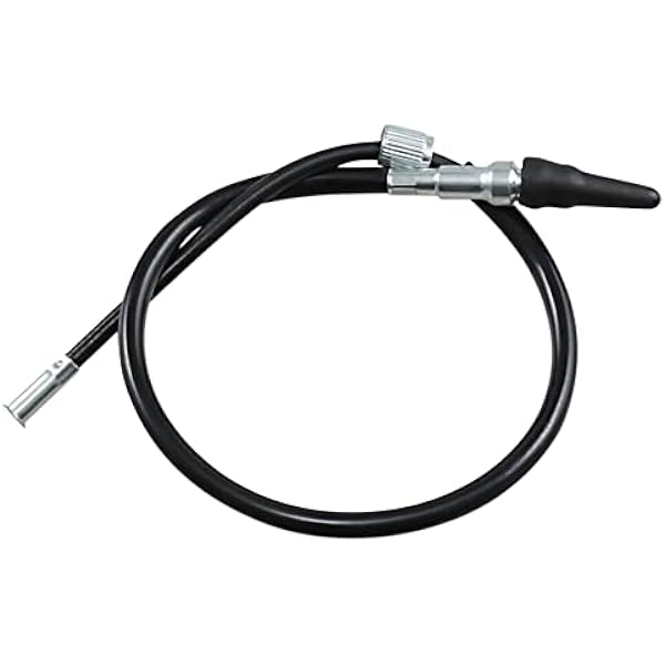 Motion Pro Czarny winylowy kabel tachometru OE 02-0028
