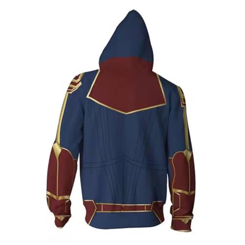 Image of 3D Captain Fashion Cosplay Hoodie Jacket