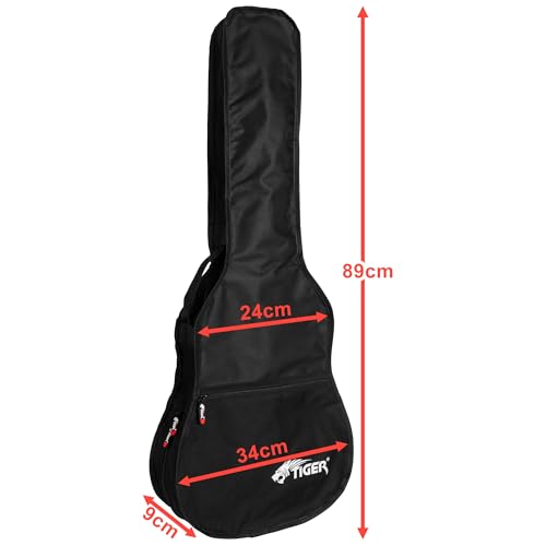TIGER GGB7-KCL Gitarrentasche, 1/2 Größe