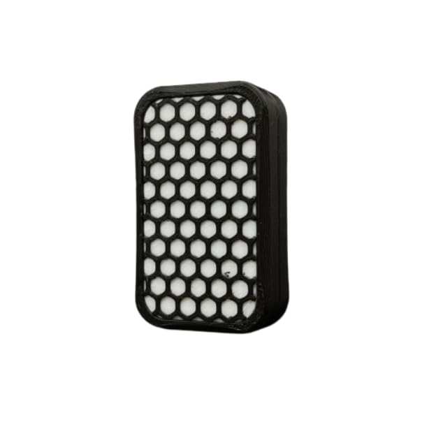 Creative 3D Honeycomb Fidget Slider Plastic Fidget Slider Toys Cool EDC Fidget Toys for Adults | Help Relieve Stress| Office Toy | Idea Gift (Dense Style White)