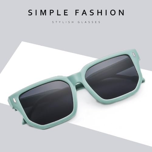 SPOAVGYZ-Retro Popular Sunglasses Large Frame Versatile Sun Glasses Wide Edge Lens Legs Personality Glasses2