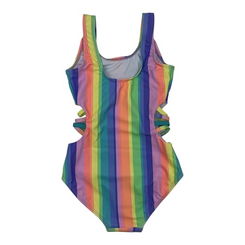 Image of Girls' One Piece Swimsuit Cute Beach Swimwear Bathing Suits for 4-16 Years Girls
