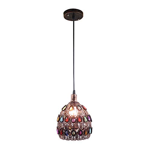 Plafond lampe industrielle acrylique e14 pour bar et restaurant