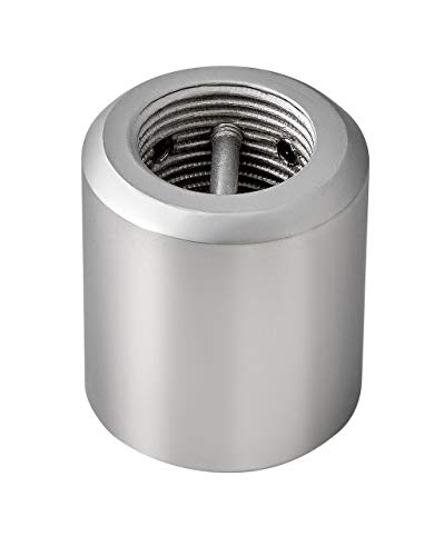 Image of Hinkley Downrod Coupler for Ceiling Fan Down Rods, Brushed Nickel Finish