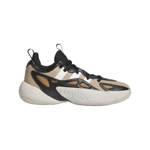 Image of adidas Unisex-Adult Trae Young Unlimited 2 Low Trainers, Magic Beige /Cloud White /Black, 6.5
