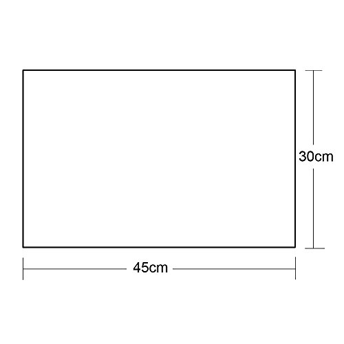 Yoy Set Of 6 Kitchen Pvc Placemats - Fahion Dining Room Table Eat Mats For Kids Rectangle Washable Decor Jacquard Woven Plastic Vinyl Simple Style Place Mats, Ivory #TOP4