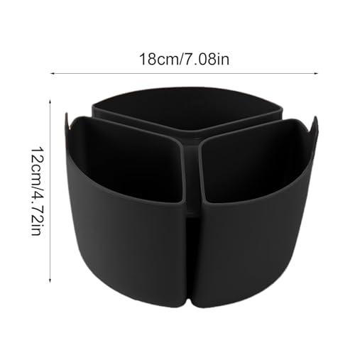 Inserto antiadherente para olla de cocción lenta - Revestimiento resistente al calor de 3 secciones, divisor de ollas de cocina | Accesorio de almacenamiento de cocina con múltiples compartimentos, si - imagen 6