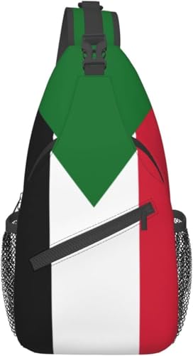 Mochila tipo bandolera unisex para uso diario y senderismo