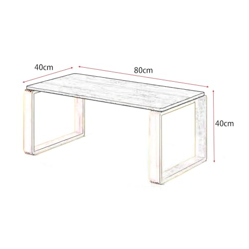 Table de sol japonaise blanche au design épuré pour intérieur chic - 3