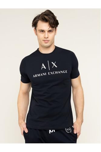 Armani Exchange Men's Crew Neck Logo Tee2