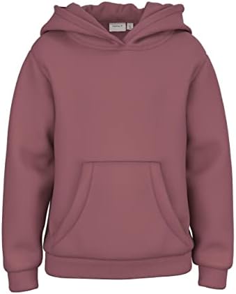 NAME IT Mädchen Kapuzenpullover aus Bio-Baumwolle