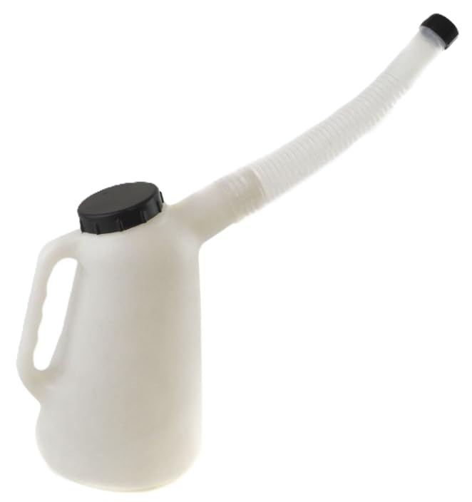Unibos | 1L Measuring Jug with Flexible Spout | Plastic Jug with Lid | Easy Carrying Handle