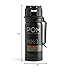 POM MK3 Pepper Spray, Belt Clip Model, Maximum Police Strength OC with UV Marking Dye, Quick Flip Top Safety, 360° Performance at Any Angle, Powerful Accurate Stream, 18 ft Range, 1.8 fl oz