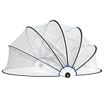 vidaXL Pool Dome Round 467x234 cm PVC - Durable and Easy to Operate Swimming Pool Cover, Ideal for Heat Preservation and Protection against Pollution