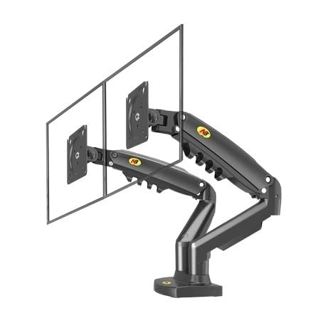 Support de moniteur double bras F160 pour éliminer le mal de dos au bureau