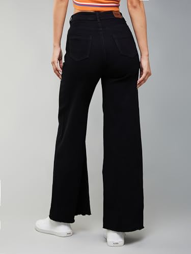 Image of Dolce Crudo High Rise Wide Leg Jeans for Women