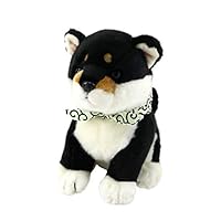 Amazon.co.jp: キュート販売 ぬいぐるみ 黒 まめしば 座り M